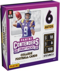 2020 Panini Contenders Football Draft Picks Hobby Box